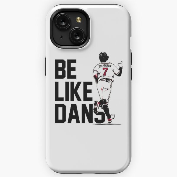 dansby swanson jersey number | iPhone Case