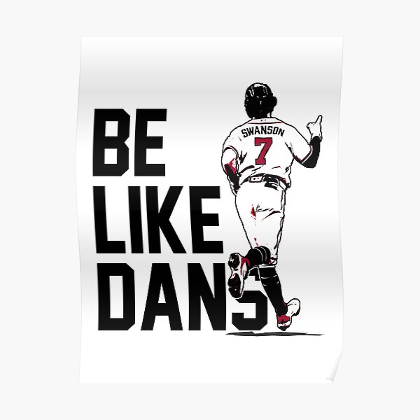  Dansby Swanson Baseball Playe22 Canvas Poster Wall Art