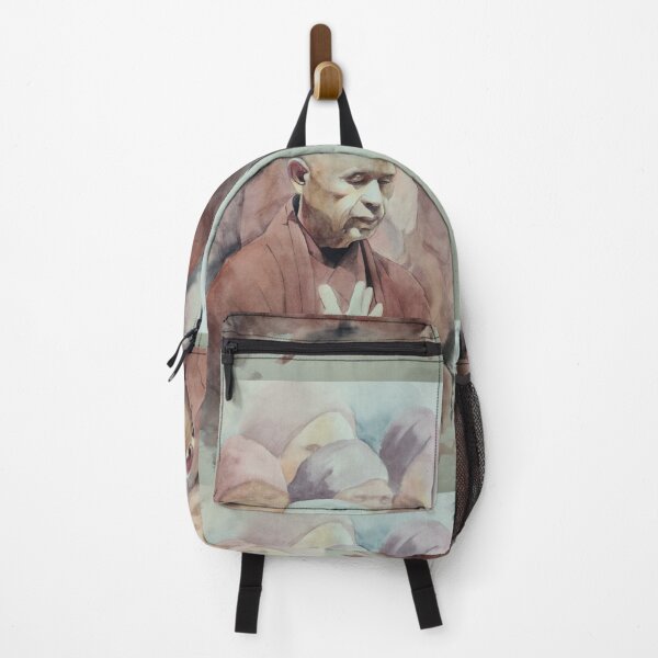 Item preview, Thich Nhat Hanh, Buddhist monk watercolor, Plum village designed and sold by Carlos Taylor.