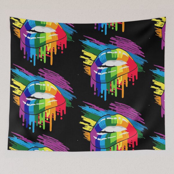 Item preview, a kiss from an unknown girl big mouth designed and sold by badgermark.