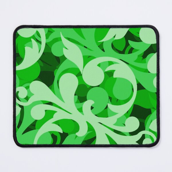 Item preview, Verdant Vines - Lush Green Floral Swirls Pattern designed and sold by DonneeCreations.