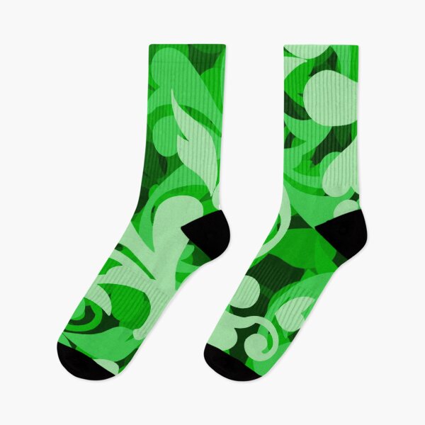 Item preview, Verdant Vines - Lush Green Floral Swirls Pattern designed and sold by DonneeCreations.