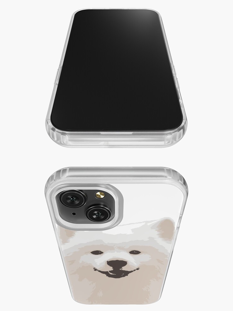 White Fluffy Dog iPhone Cases & Covers