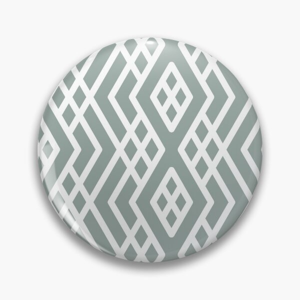Item preview, Green and White Modern Shape Mosaic Pattern 3 Pairs Dulux 2022 Popular Colour Fresh Foliage - Color Trends designed and sold by ColorOfTheYears.
