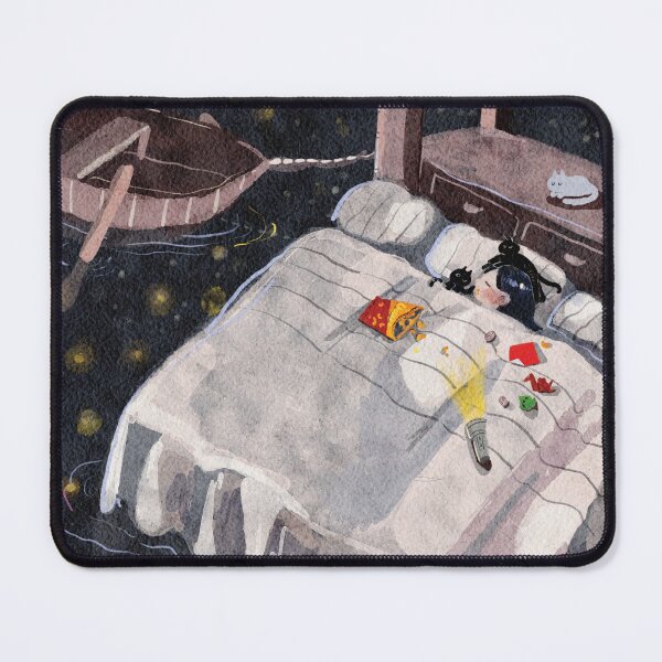 Item preview, Sleeping with cats designed and sold by kikihmzk.