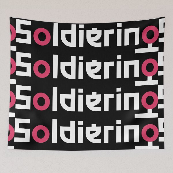 Item preview, Squid Game Soldiering Text designed and sold by cooliophonic.