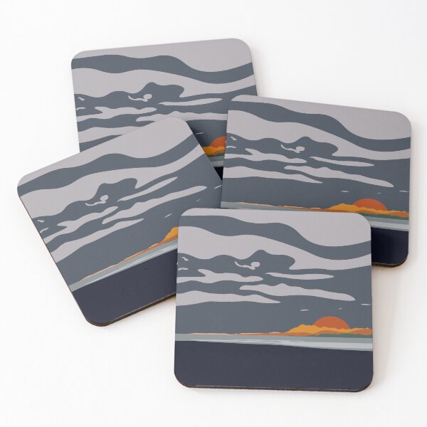Item preview, The Cuillin Isle of Skye Minimal Mountain Illustration designed and sold by Cameron Porter.
