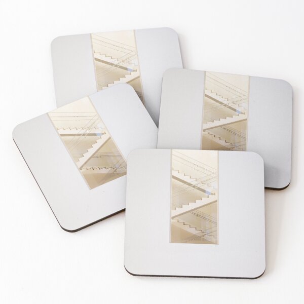Item preview, Zig-Zag Stairs - Minimalist Architecture Photo  designed and sold by DavorNS.