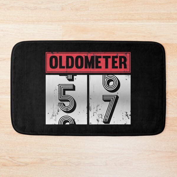 Item preview, Funny Oldometer For 57th Bday counting Years Old Birthday Gift  designed and sold by kindxinn.