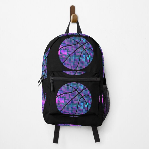Item preview, Abstract Basketball Design - Motivational Sports - Purple Blocks Pattern designed and sold by Gaming x Sports.