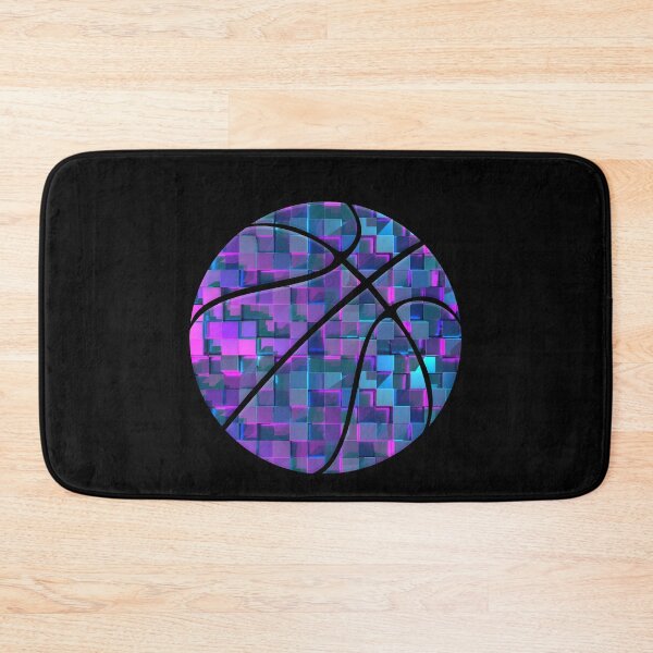 Item preview, Abstract Basketball Design - Motivational Sports - Purple Blocks Pattern designed and sold by Gaming x Sports.