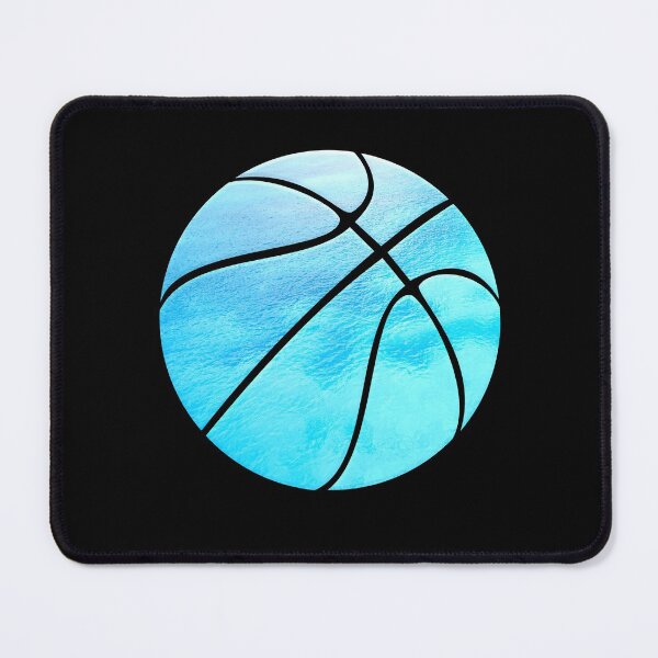 Item preview, Abstract Basketball Design - Motivational Sports - Sky Blue Watercolor designed and sold by Gaming x Sports.