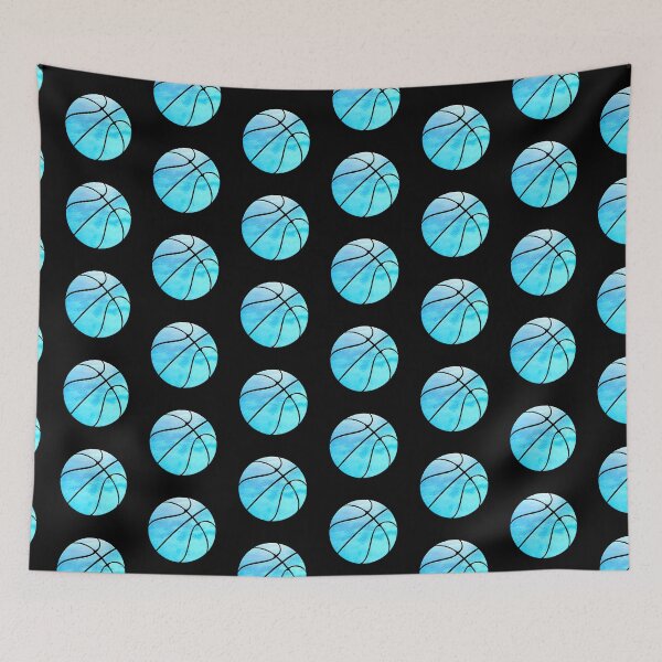 Item preview, Abstract Basketball Design - Motivational Sports - Sky Blue Watercolor designed and sold by Gaming x Sports.