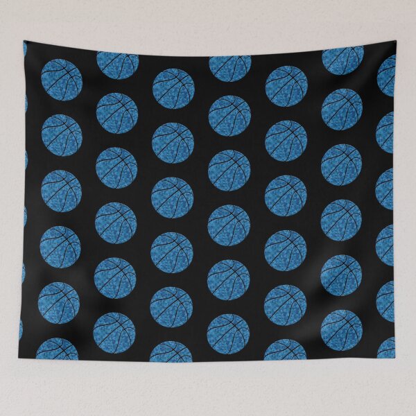 Item preview, Abstract Basketball Design - Motivational Sports - Geometric Blue designed and sold by Gaming x Sports.