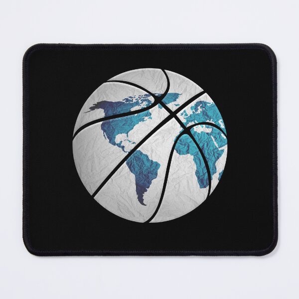 Item preview, Abstract Basketball Design - Motivational Sports - Worldwide Map designed and sold by Gaming x Sports.