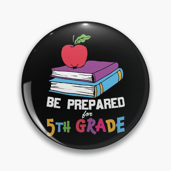 Item preview, Be Prepared For Fifth Grade - Trendy Back To School Design For Students and Teachers designed and sold by Prince - Bestseller ★★★★★.