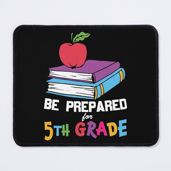 Item preview, Be Prepared For Fifth Grade - Trendy Back To School Design For Students and Teachers designed and sold by Prince - Bestseller ★★★★★.