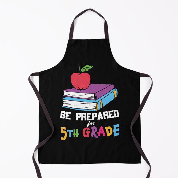 Item preview, Be Prepared For Fifth Grade - Trendy Back To School Design For Students and Teachers designed and sold by Prince - Bestseller ★★★★★.