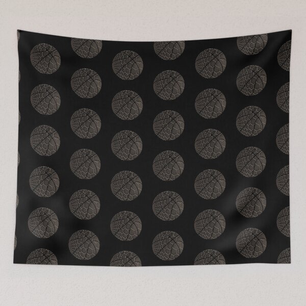 Item preview, Abstract Basketball Design - Motivational Sports - Metal Scales Pattern designed and sold by Gaming x Sports.
