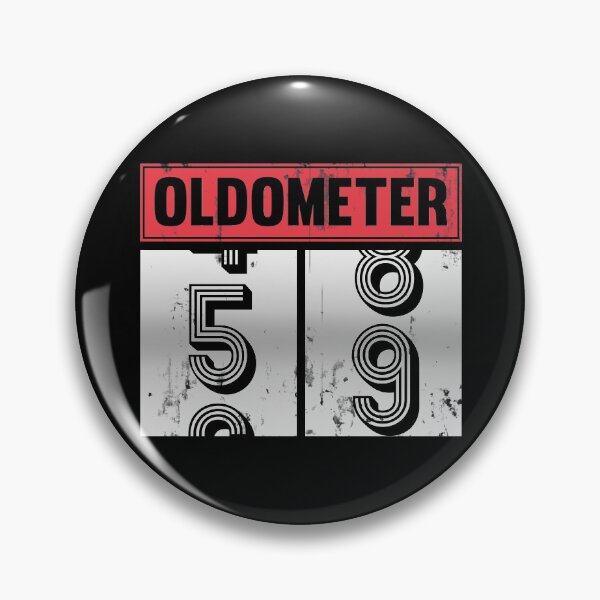 Item preview, Funny Oldometer For 59th Bday counting Years Old Birthday Gift  designed and sold by kindxinn.