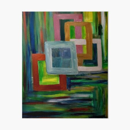 Item preview,  playing around with shapes and colors and very happy with this designed and sold by kkartwork.