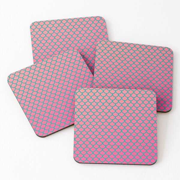 Item preview, Pink and Blue Mermaid Scales designed and sold by IslandDrip.