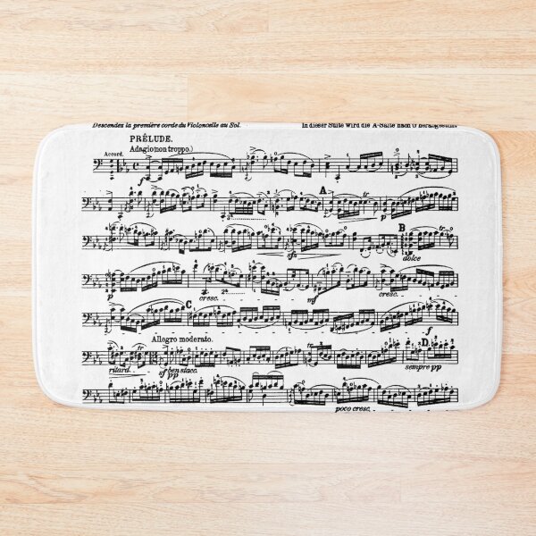 Item preview, Bach Suite V Prelude designed and sold by bhconn.
