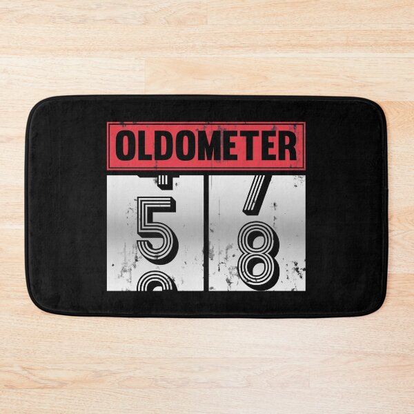 Item preview, Funny Oldometer For 58th Bday counting Years Old Birthday Gift  designed and sold by kindxinn.