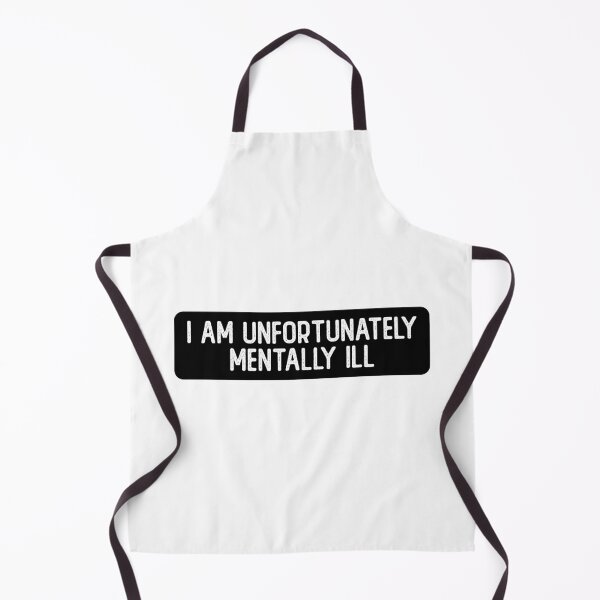 Item preview, I Am Unfortunately Mentally ill Cool Biker designed and sold by Sour Soul.