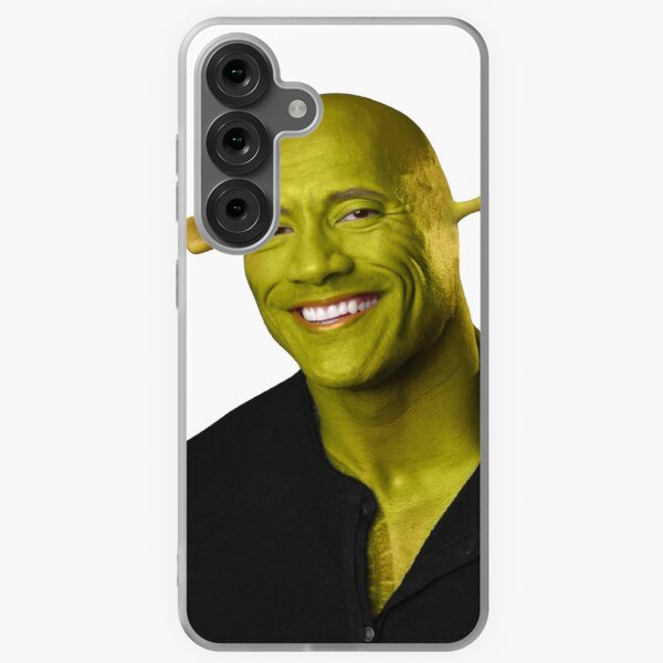 Item preview, Shrek - Dwayne "The Rock" Johnson - Work of Art designed and sold by stickrmeme.