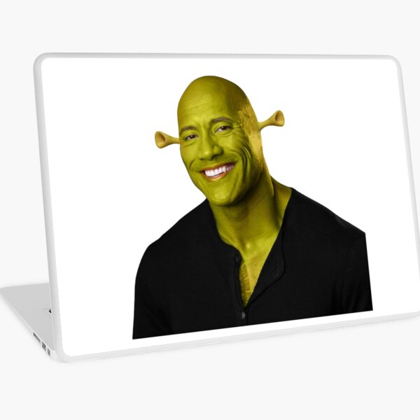 Derp Shrek meme | Laptop Skin