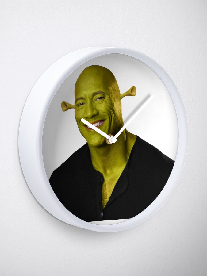 Shrek - Dwayne The Rock Johnson - Work of Art Poster for Sale by  stickrmeme