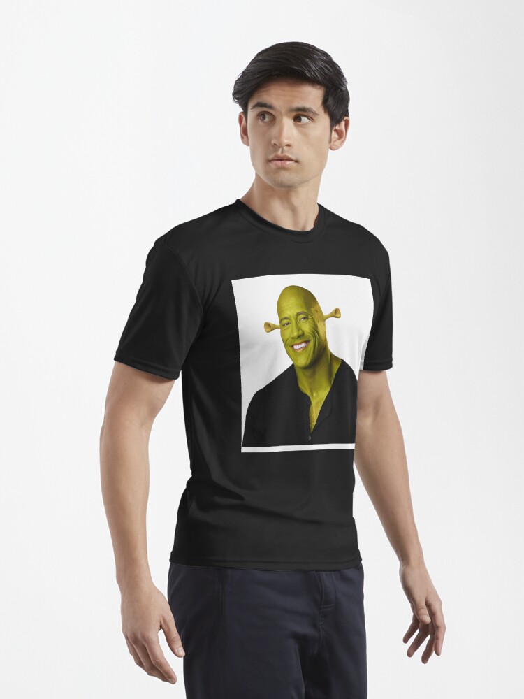 Shrek - Dwayne The Rock Johnson - Work of Art Poster for Sale by  stickrmeme