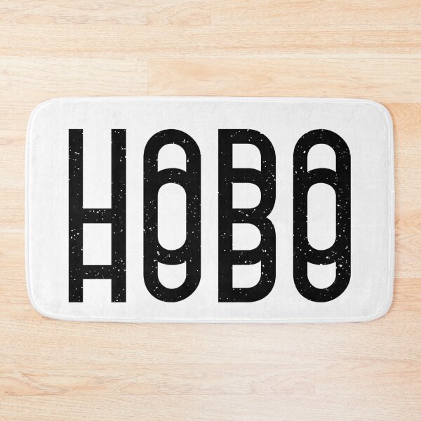 Item preview, Hobo Elongated Typography designed and sold by Parag's Travel Shop.