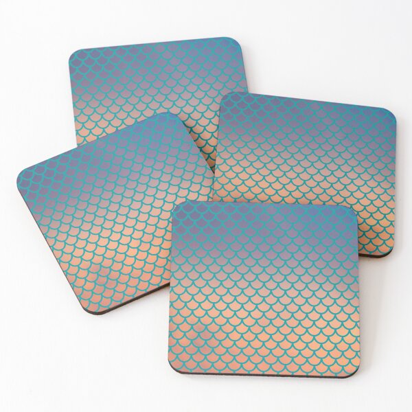 Item preview, Beautiful Sunset Mermaid Scales designed and sold by IslandDrip.