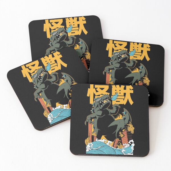 Item preview, Japanese Monster Attack designed and sold by Hoiho Adventure Shirts.