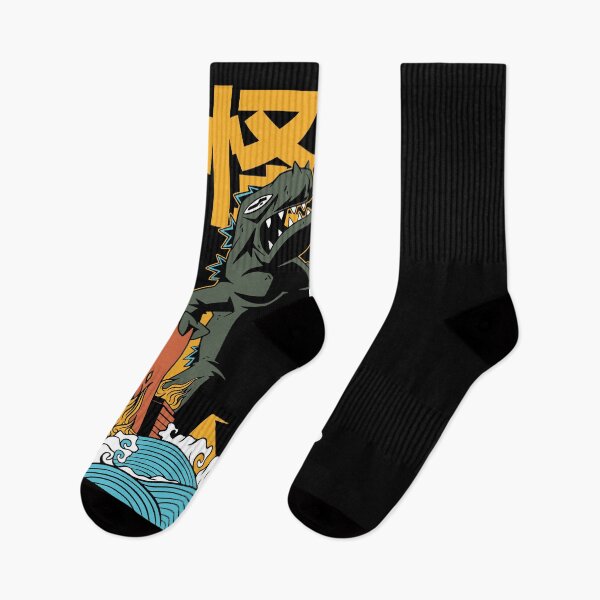 Item preview, Japanese Monster Attack designed and sold by Hoiho Adventure Shirts.