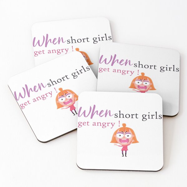 Item preview, when short girls get angry  designed and sold by Badrart.