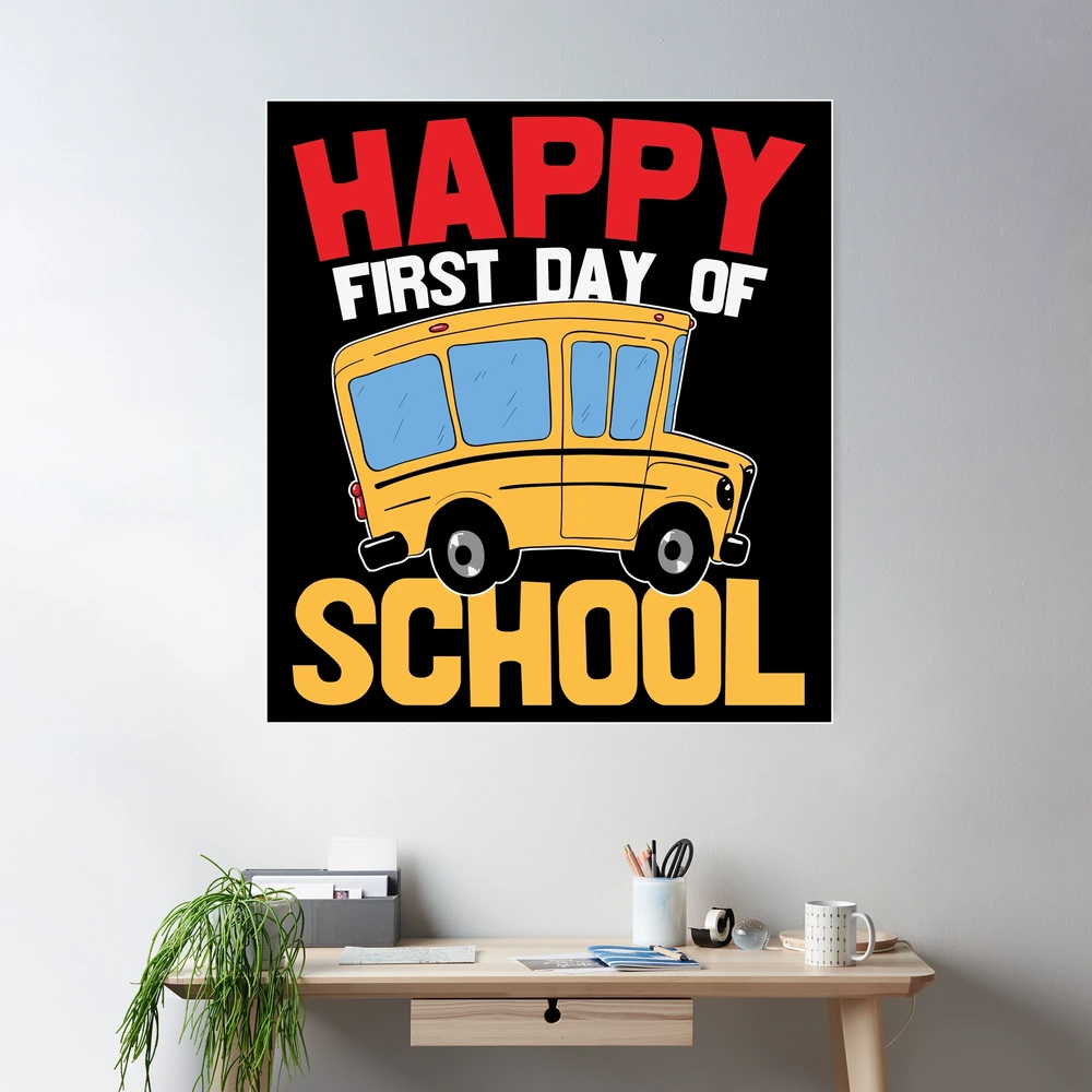 Happy First Day Decal