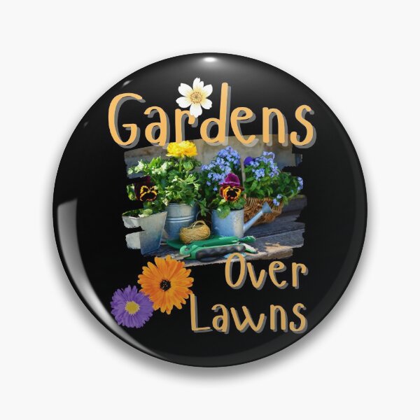 Item preview, Gardens Over Lawns Colorful Flower Design designed and sold by EarthArtDesigns.