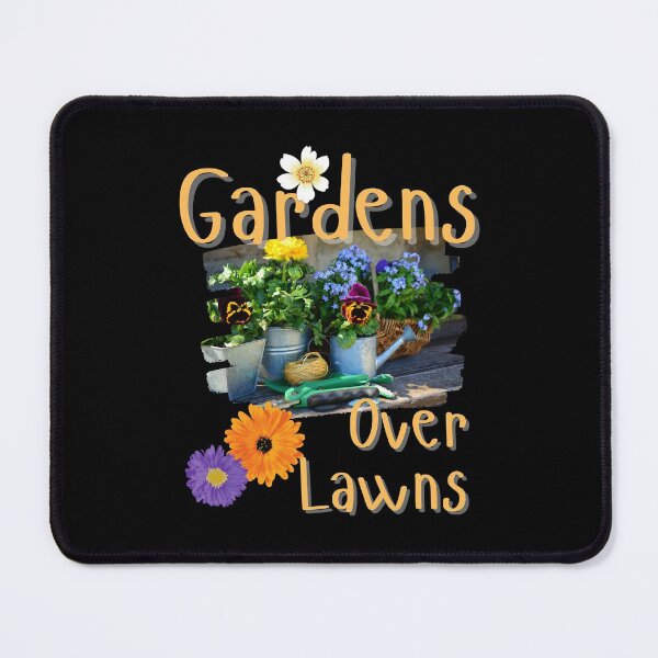 Item preview, Gardens Over Lawns Colorful Flower Design designed and sold by EarthArtDesigns.