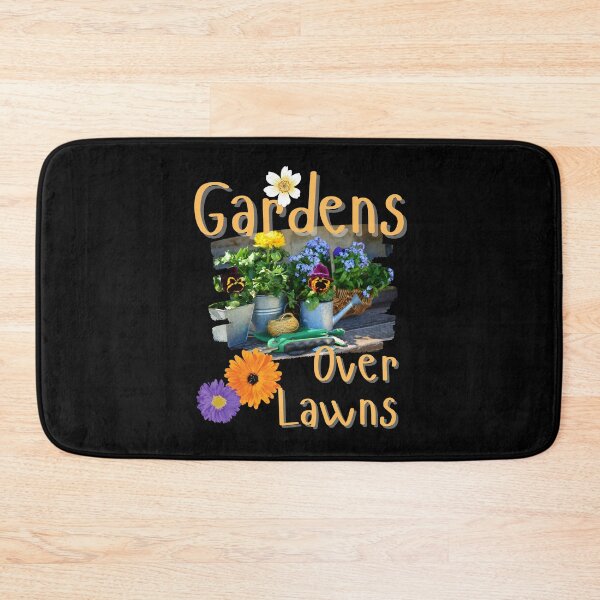 Item preview, Gardens Over Lawns Colorful Flower Design designed and sold by EarthArtDesigns.