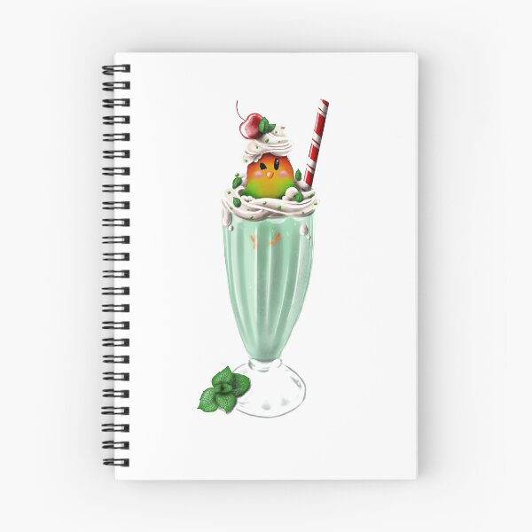 Item preview, milkshake parrot  designed and sold by SerenaVisualArt.