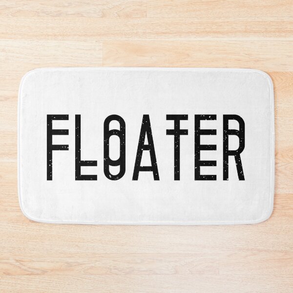 Item preview, Floater Elongated Typography designed and sold by Parag's Travel Shop.