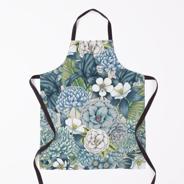 Item preview, Blue Floral Garden designed and sold by meggydesigns.