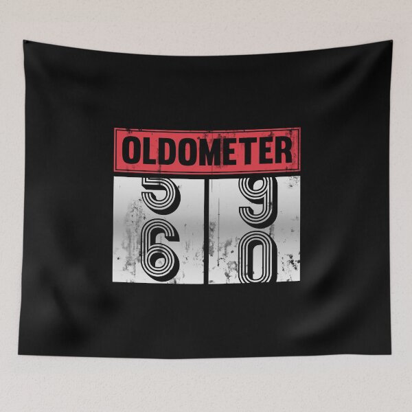 Item preview, Funny Oldometer For 60th Bday counting Years Old Birthday Gift  designed and sold by kindxinn.