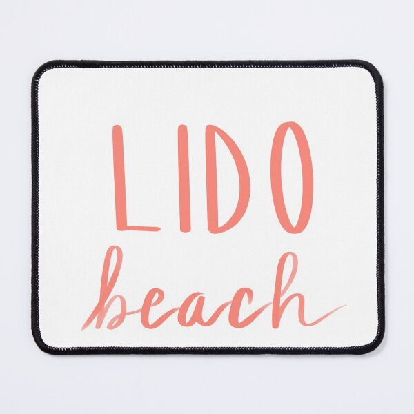 Item preview, Lido Key Beach Typography of beach of Florida designed and sold by Floridaseaside.