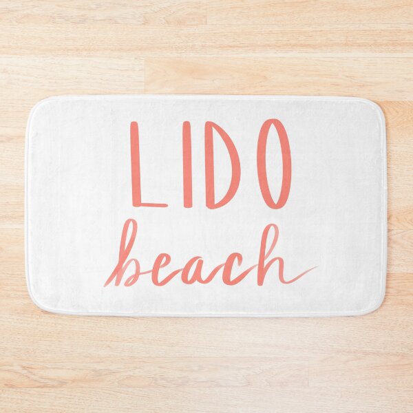 Item preview, Lido Key Beach Typography of beach of Florida designed and sold by Floridaseaside.