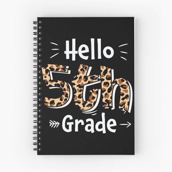 Item preview, Hello Fifth Grade - Trendy Back To School Design For Students and Teachers designed and sold by Prince - Bestseller ★★★★★.