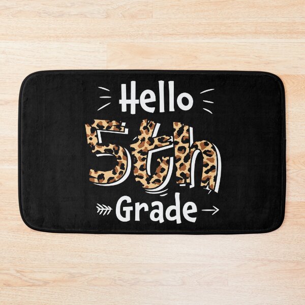 Item preview, Hello Fifth Grade - Trendy Back To School Design For Students and Teachers designed and sold by Prince - Bestseller ★★★★★.